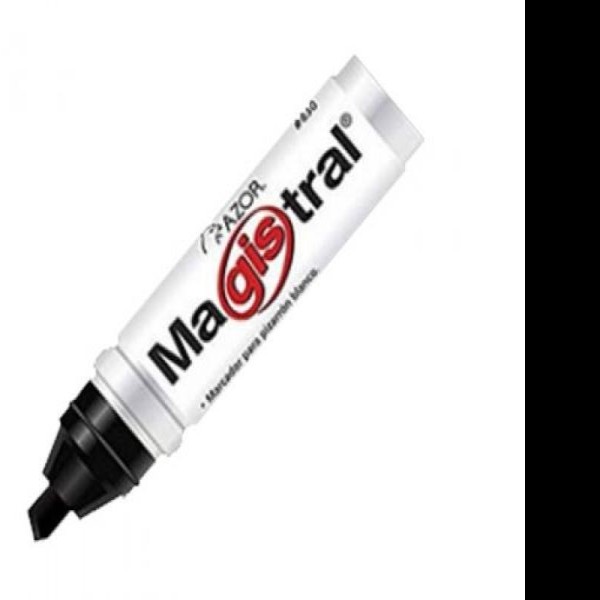 MARCADOR PPIZ. GRUESO MAGISTRAL 830 MET. NGO. E12 C144